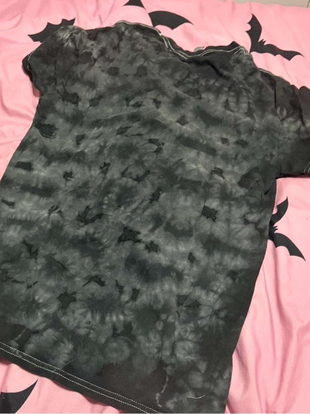 Hot Topic Gorillaz Black Tie-Dye Graphic Tee - Picture 8 of 8
